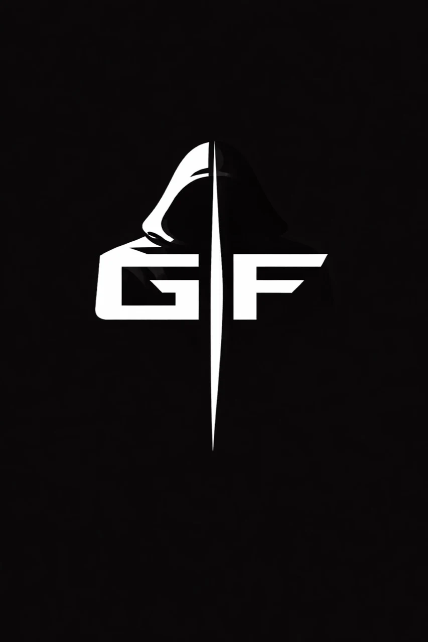 Official GhostFrame Studios hooded GF monogram